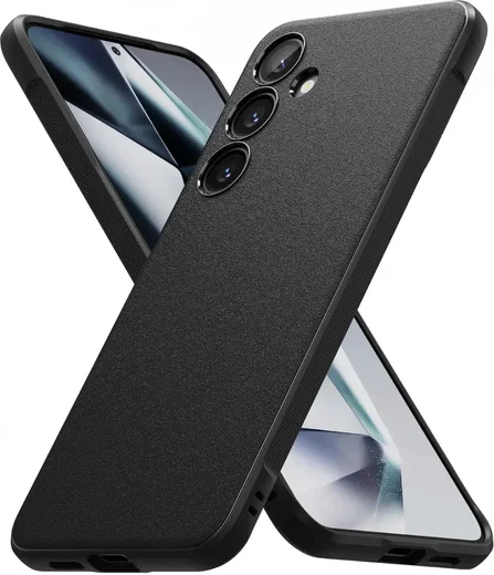Ringke Onyx Samsung Galaxy S24 Hoesje Flexibel TPU Back Cover Zwart afbeelding 2