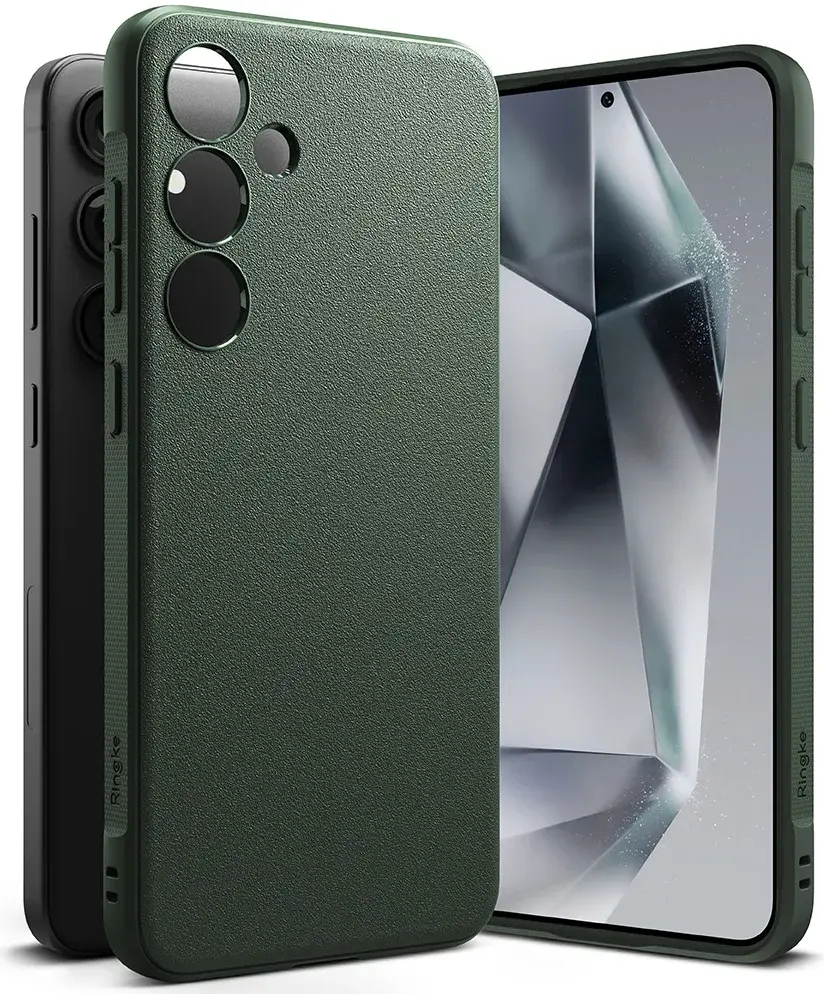 Ringke Onyx Samsung Galaxy S24 Hoesje Flexibel TPU Back Cover Groen afbeelding 3