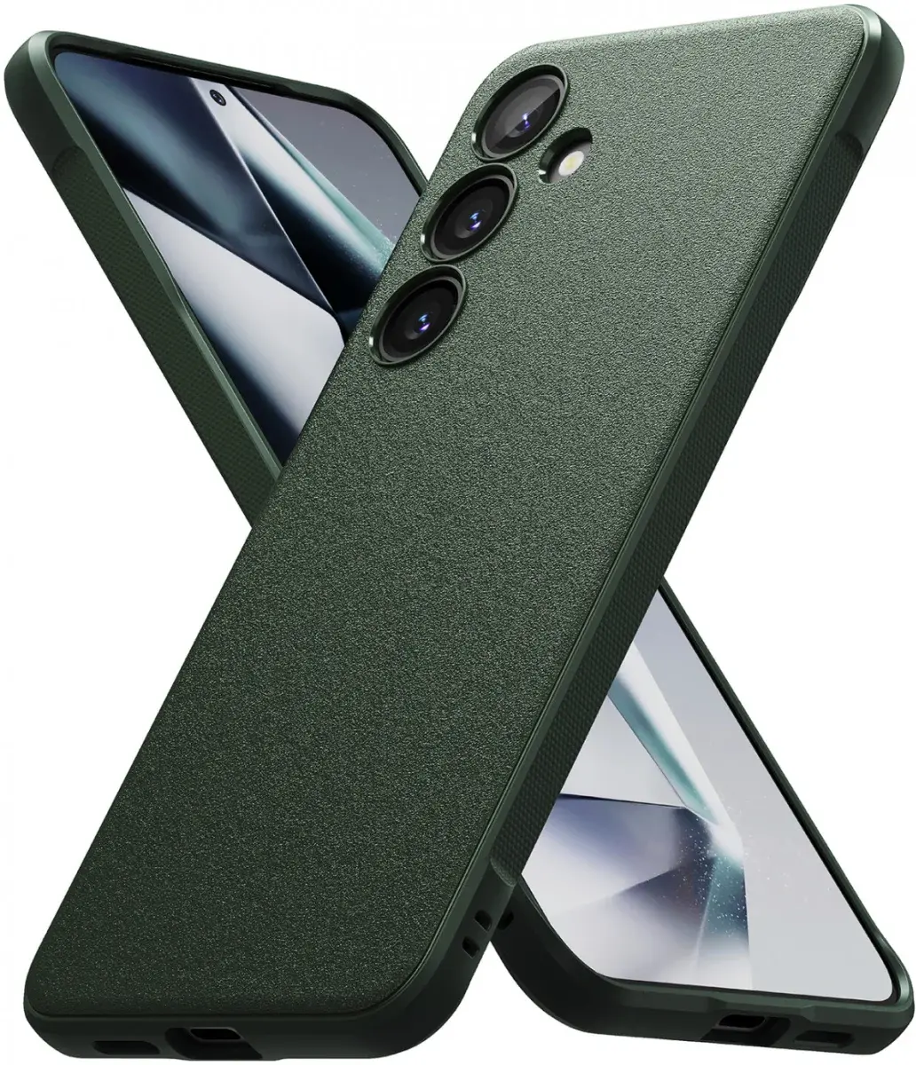 Ringke Onyx Samsung Galaxy S24 Hoesje Flexibel TPU Back Cover Groen afbeelding 2