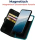Rosso Element Uitneembaar 2-in-1 Samsung Galaxy A55 Hoesje Zwart afbeelding 2