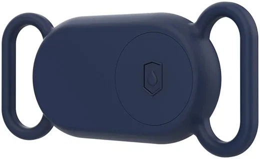 Samsung Galaxy SmartTag 2 Hoesje Siliconen Tracker Houder Donker Blauw afbeelding 1