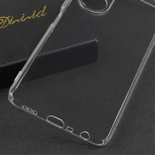 Oppo A78 4G Hoesje Dun TPU Back Cover Transparant afbeelding 4