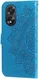 Oppo A18 / A38 Hoesje Mandala Bloemen Wallet Book Case Kunstleer Blauw afbeelding 9