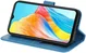 Oppo A18 / A38 Hoesje Mandala Bloemen Wallet Book Case Kunstleer Blauw afbeelding 11