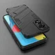 Oppo A78 4G Hoesje Shockproof Kickstand Back Cover Zwart afbeelding 4