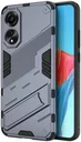 Oppo A78 4G Hoesje Shockproof Kickstand Back Cover Donker Blauw