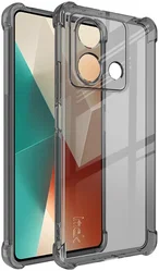 Imak Xiaomi Redmi Note 13 5G Hoesje Schokbestendig TPU Clear Zwart afbeelding