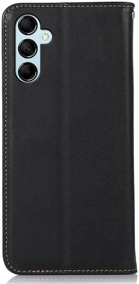 KHAZNEH Samsung Galaxy S24 Hoesje RFID Book Case Leer Zwart afbeelding 7