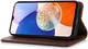 KHAZNEH Samsung Galaxy S24 Ultra Hoesje RFID Book Case Leer Bruin afbeelding 3