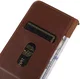 KHAZNEH Samsung Galaxy S24 Ultra Hoesje RFID Book Case Leer Bruin afbeelding 4