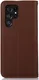 KHAZNEH Samsung Galaxy S24 Ultra Hoesje RFID Book Case Leer Bruin afbeelding 7