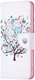 Google Pixel 8a Hoesje Portemonnee Book Case Bloemen Boom Print afbeelding 4
