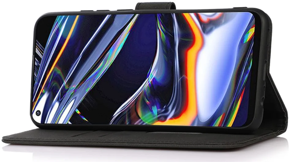 KHAZNEH Google Pixel 8a Hoesje Retro Wallet Book Case Zwart afbeelding 3