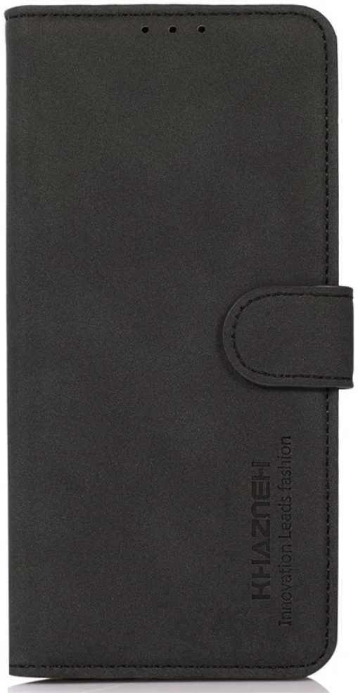 KHAZNEH Google Pixel 8a Hoesje Retro Wallet Book Case Zwart afbeelding 6