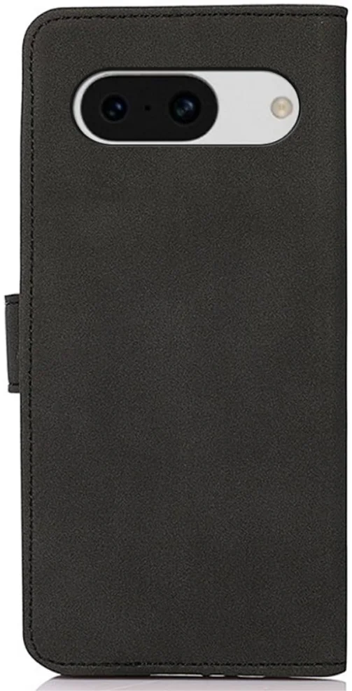 KHAZNEH Google Pixel 8a Hoesje Retro Wallet Book Case Zwart afbeelding 7