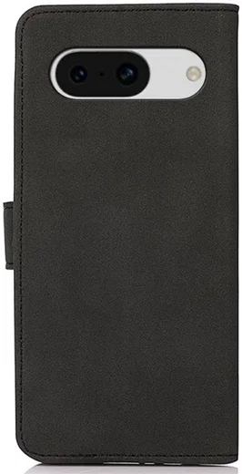 KHAZNEH Google Pixel 8a Hoesje Retro Wallet Book Case Zwart afbeelding 7