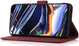 KHAZNEH Google Pixel 8a Hoesje Retro Wallet Book Case Rood afbeelding 3