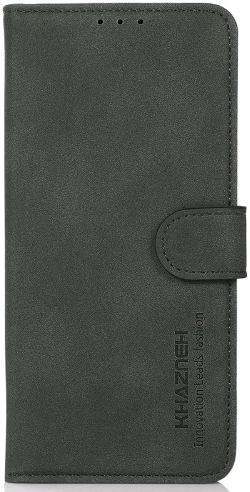 KHAZNEH Google Pixel 8a Hoesje Retro Wallet Book Case Groen afbeelding 6