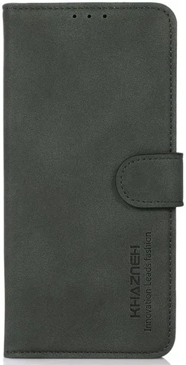 KHAZNEH Google Pixel 8a Hoesje Retro Wallet Book Case Groen afbeelding 6