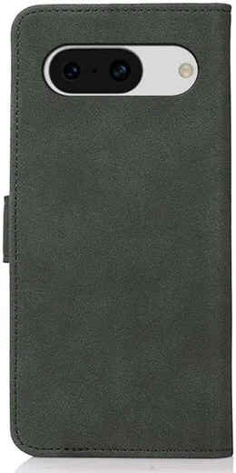 KHAZNEH Google Pixel 8a Hoesje Retro Wallet Book Case Groen afbeelding 7