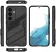 Samsung Galaxy S24 Hoesje Shockproof Kickstand Back Cover Zwart afbeelding 6