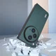 ABEEL Litchi OnePlus Open Hoesje Leer Back Cover Groen afbeelding 5