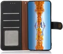 KHAZNEH Google Pixel 8a Hoesje RFID Book Case Leer Zwart