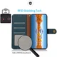 KHAZNEH Google Pixel 8a Hoesje RFID Book Case Leer Groen afbeelding 3