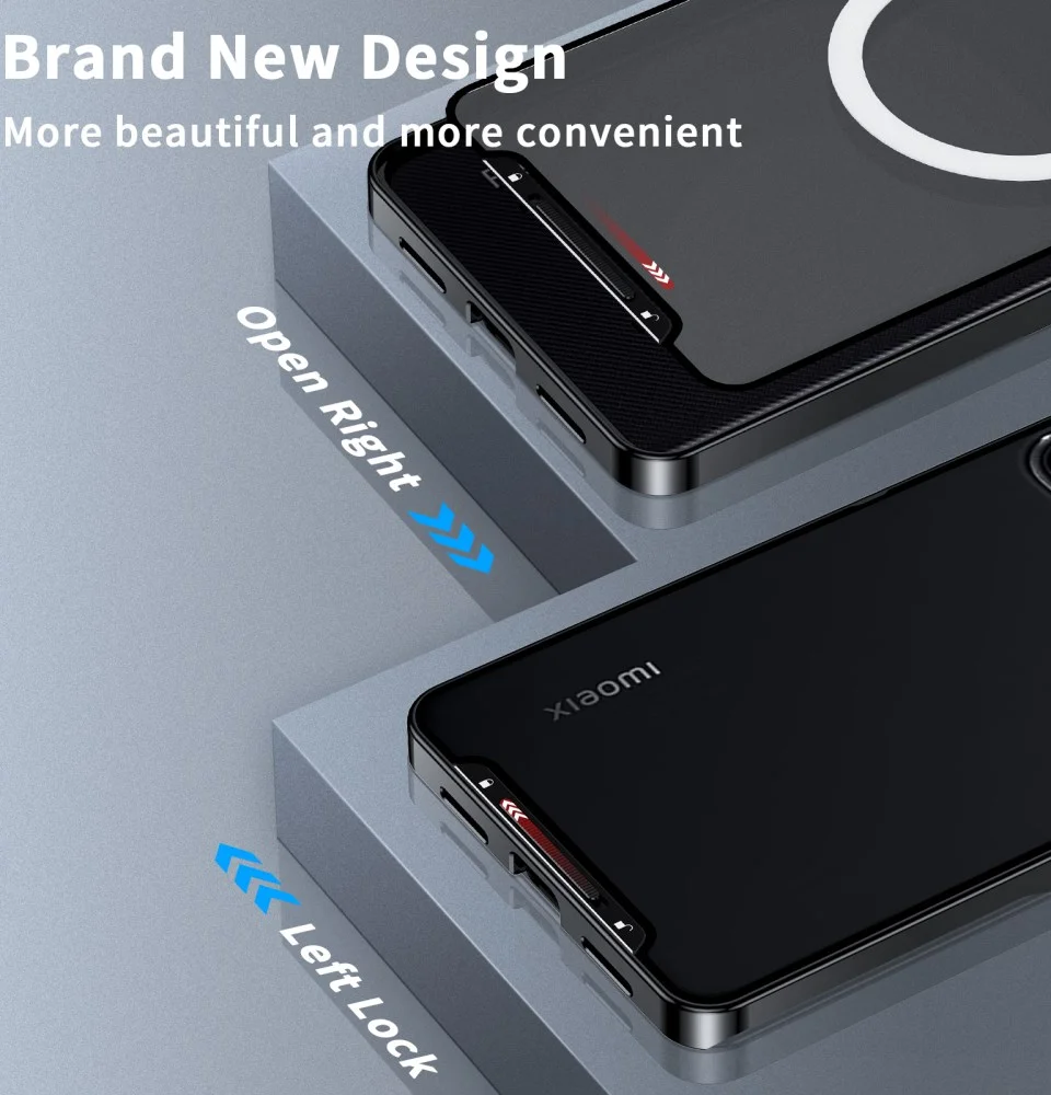 Xiaomi 14 Aroma Design Hoesje met MagSafe Schokbestendig Zwart afbeelding 8