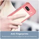 Google Pixel 8a Hoesje Acryl Back Cover Rood afbeelding 5