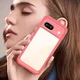 Google Pixel 8a Hoesje Acryl Back Cover Rood afbeelding 7