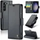 CaseMe 023 Samsung Galaxy S24 Hoesje RFID Book Case Zwart afbeelding 2