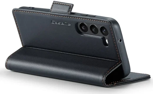 CaseMe 023 Samsung Galaxy S24 Hoesje RFID Book Case Zwart afbeelding 12
