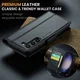 CaseMe 023 Samsung Galaxy S24 Hoesje RFID Book Case Zwart afbeelding 5