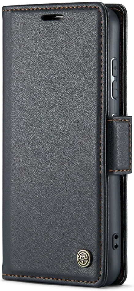 CaseMe 023 Samsung Galaxy S24 Hoesje RFID Book Case Zwart afbeelding 10