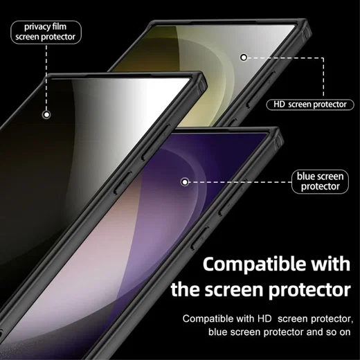 Samsung Galaxy S24 Ultra MagSafe Hoesje Schokbestendig TPU Transparant afbeelding 4