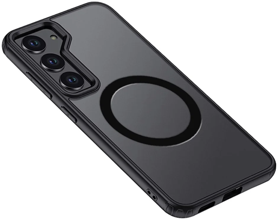 Samsung Galaxy S24 Plus MagSafe Hoesje Schokbestendig TPU Zwart afbeelding 1