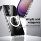 Samsung Galaxy S24 Plus MagSafe Hoesje Schokbestendig TPU Transparant afbeelding 8