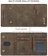 DG Ming Samsung Galaxy S24 Ultra Hoesje Magnetische Portemonnee Bruin afbeelding 8