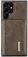 DG Ming Samsung Galaxy S24 Ultra Hoesje Magnetische Portemonnee Bruin afbeelding 16