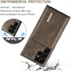DG Ming Samsung Galaxy S24 Ultra Hoesje Magnetische Portemonnee Bruin afbeelding 9