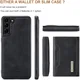 DG Ming Samsung Galaxy S24 Hoesje met Magnetische Portemonnee Zwart afbeelding 7