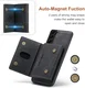 DG Ming Samsung Galaxy S24 Hoesje met Magnetische Portemonnee Zwart afbeelding 5