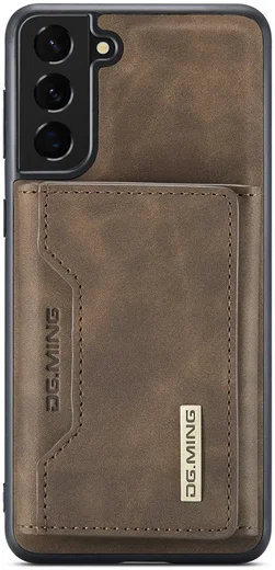 DG Ming Samsung Galaxy S24 Hoesje met Magnetische Portemonnee Bruin afbeelding 16