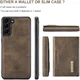 DG Ming Samsung Galaxy S24 Hoesje met Magnetische Portemonnee Bruin afbeelding 17