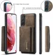 DG Ming Samsung Galaxy S24 Hoesje met Magnetische Portemonnee Bruin afbeelding 7