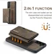 DG Ming Samsung Galaxy S24 Hoesje met Magnetische Portemonnee Bruin afbeelding 3