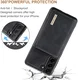 DG Ming Samsung Galaxy S24 Hoesje met Magnetische Kaarthouder Zwart afbeelding 6