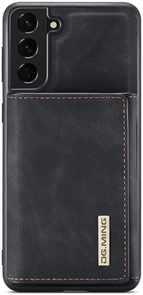 DG Ming Samsung Galaxy S24 Hoesje met Magnetische Kaarthouder Zwart afbeelding 17