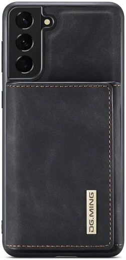 DG Ming Samsung Galaxy S24 Hoesje met Magnetische Kaarthouder Zwart afbeelding 17